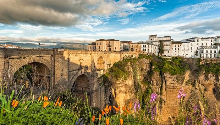 Guía de Ronda. Vistas espectaculares del puente romano de Ronda.
