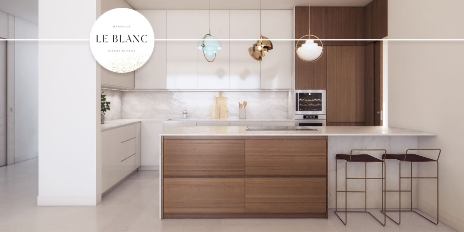 Le Blanc. Concepto contemporáneo y ergonómico de cocina.