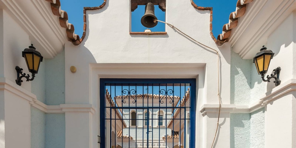 San Jorge luxury villa. Entrance